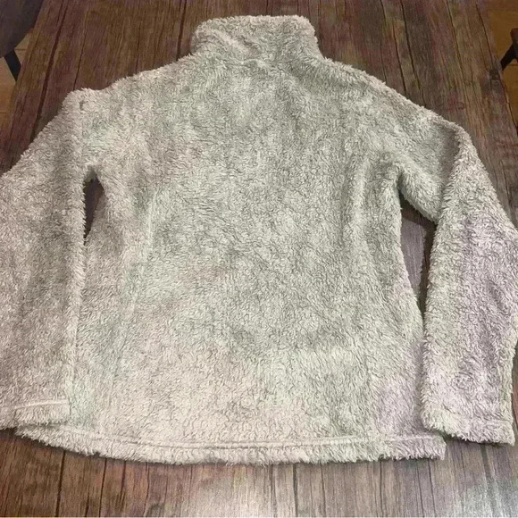 Patagonia Women’s Worn Wear 1/4-Zip Pullover Salt Grey 25235 Size Small - Picture 4 of 5